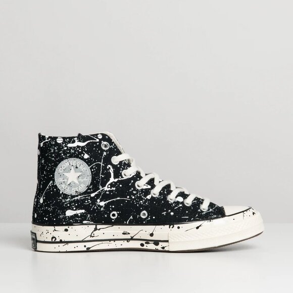 Converse Chuck Taylor All Star 70 High Men Sz 12 Paint Splatter A01171C NEW RARE - Picture 10 of 11
